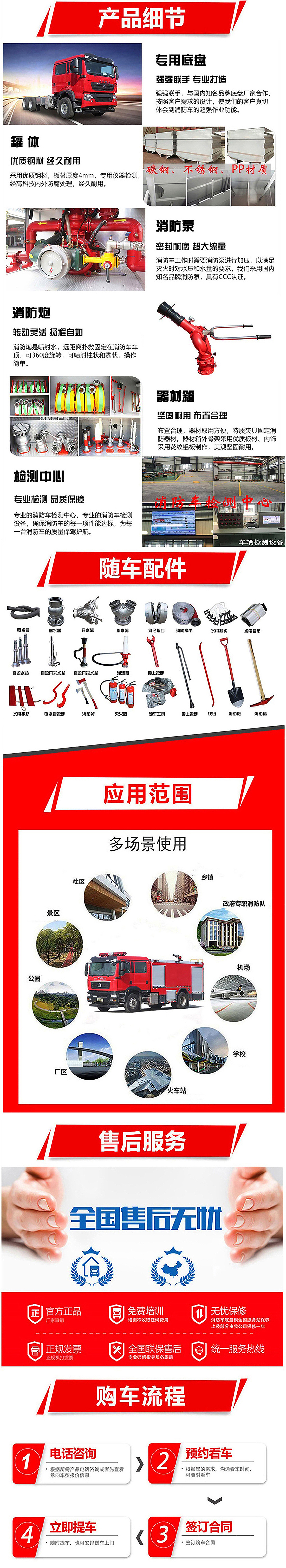 雙排4噸消防灑水車